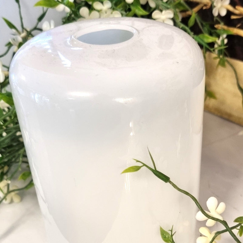 Tube Vase - Opaque white