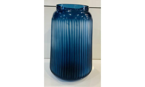 Cora Vase -Blue SMALL